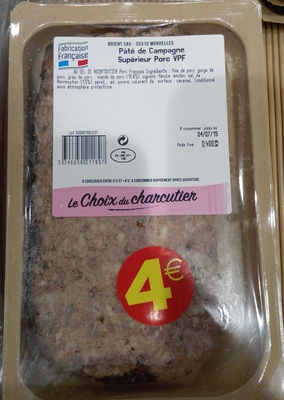 Pâté de campagne à l'ancienne