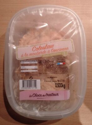 Coleslaw à la moutarde à l'ancienne