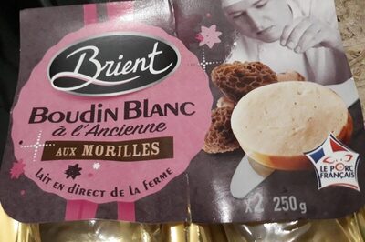 Boudin blanc aux morilles