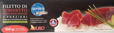 filetto di tonnetto striato crudo congelato
