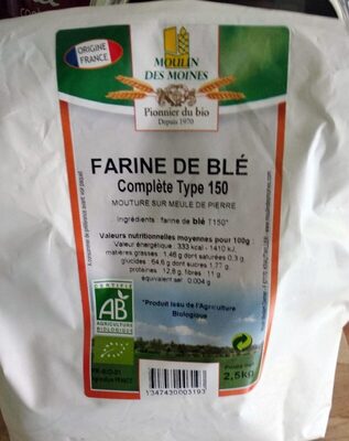 Farine de blé complète type 150