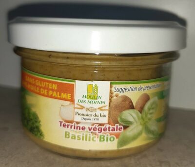 Terrine végétale Basilic BIO