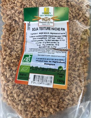 Soja texturé haché fin