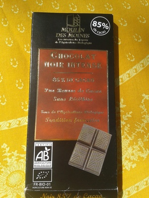 Chocolat noir intense 85%