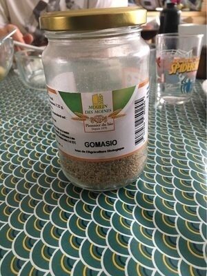 Gomasio front packaging