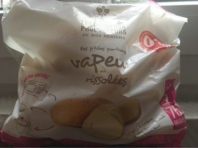 Les p'tites portions vapeur ou rissolées