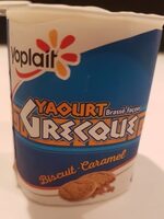 Yaourt grecque biscuit caramel