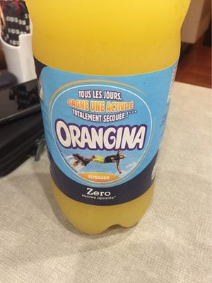 Orangina Zéro front packaging