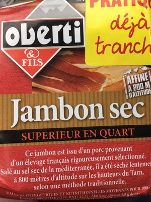 Jambon sec