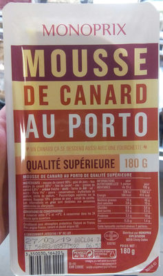 Mousse de canard au Porto