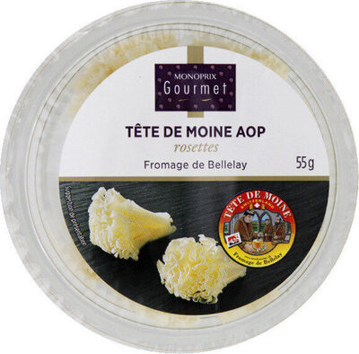 Tête de moine rosettes, fromage de bellelay