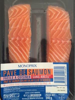 Pave de saumon