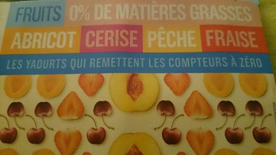 Yaourts aux fruits 0%