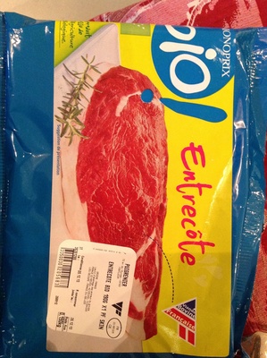 Entrecôte boeuf bio