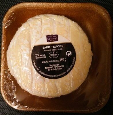 Saint-Félicien au lait cru front packaging