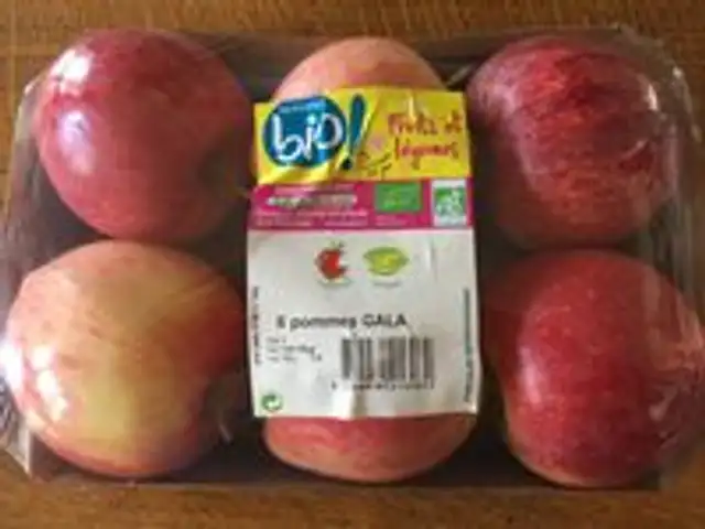 Pomme bicolore