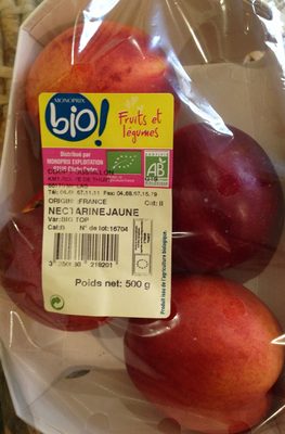 Nectarine jaune bio