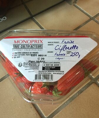Fraises ciflorette