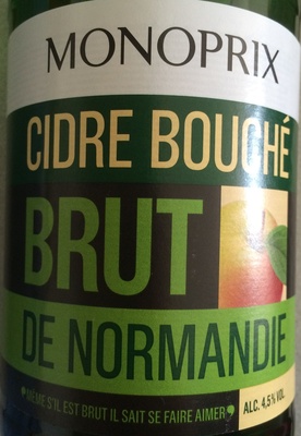 Cidre bouché brut de Normandie