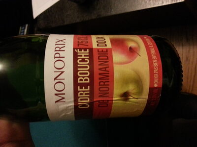 Cidre bouché de Normandie doux