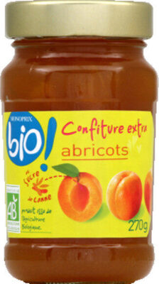 Confiture d'abricot au sucre de canne