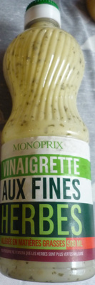 Vinaigrette aux fines herbes 25% MG