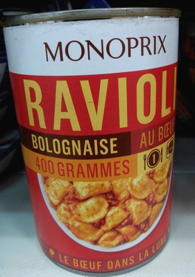 Ravioli Bolognaise au Bœuf