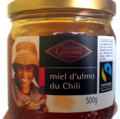 Miel d'ulmo du Chili