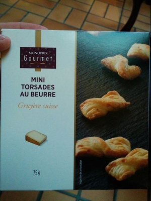 mini torsades au beurre