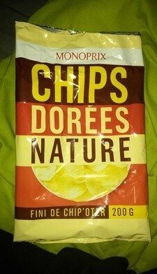Chips Dorées Nature