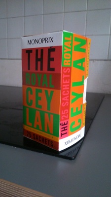 Thé Royal Ceylan  front packaging