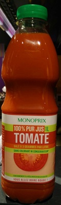 100 % Pur Jus Tomate