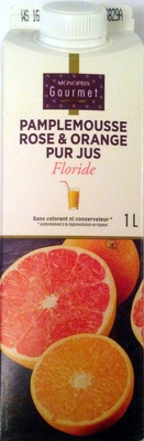 Pamplemousse Rose & Orange Pur Jus Floride