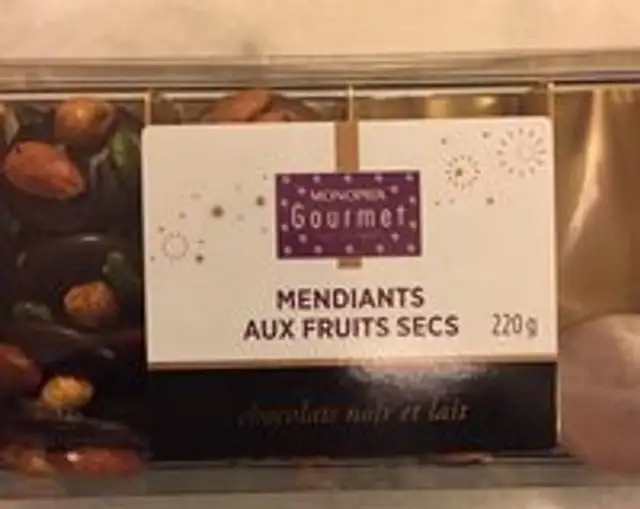 Mendiants aux fruits