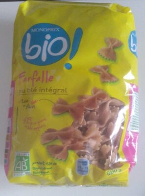 Farfalle au blé intégral