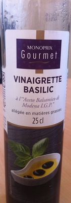 Vinaigrette basilic