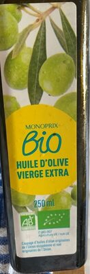Huile d'olive vierge extra