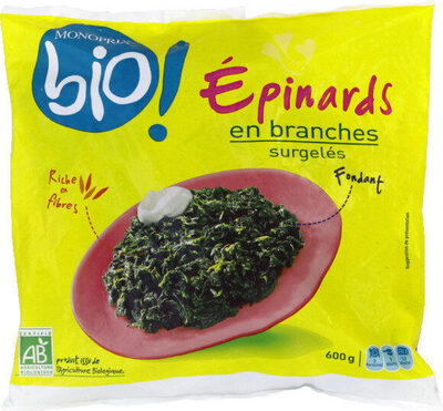 Épinards en branches