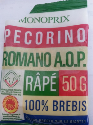 Pecorino râpé
