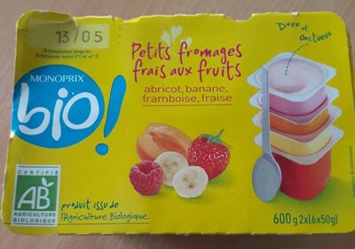 Petits fromages frais aux fruits