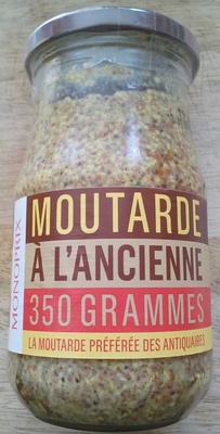 Moutarde à l'ancienne front packaging