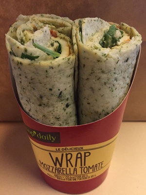 Wrap Mozzarella Tomate
