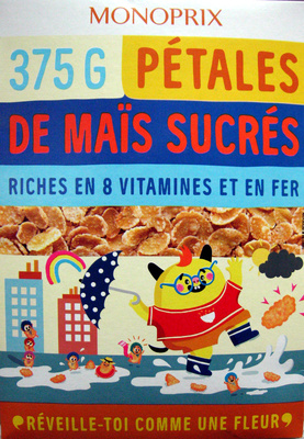 Pétales de maïs sucrés