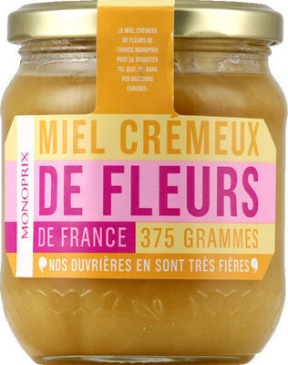 Miel crémeux de fleurs de France