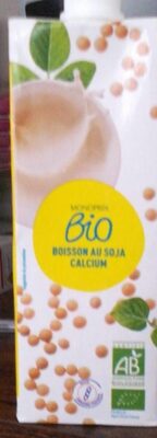 Boisson au soja calcium bio