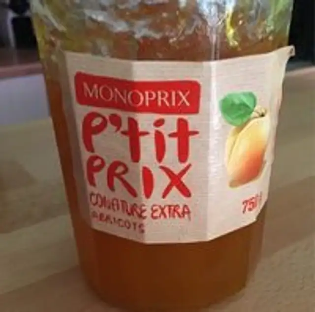 Confiture extra abricots