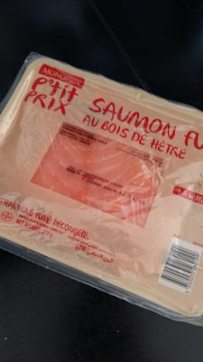 Saumon fumé au bois de hêtre