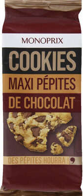 Cookies maxi pépites de chocolat