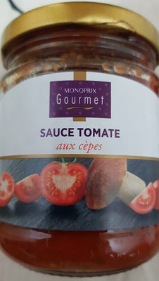 Sauce tomate aux cèpes