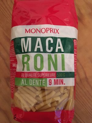 Macaroni de qualité supérieure